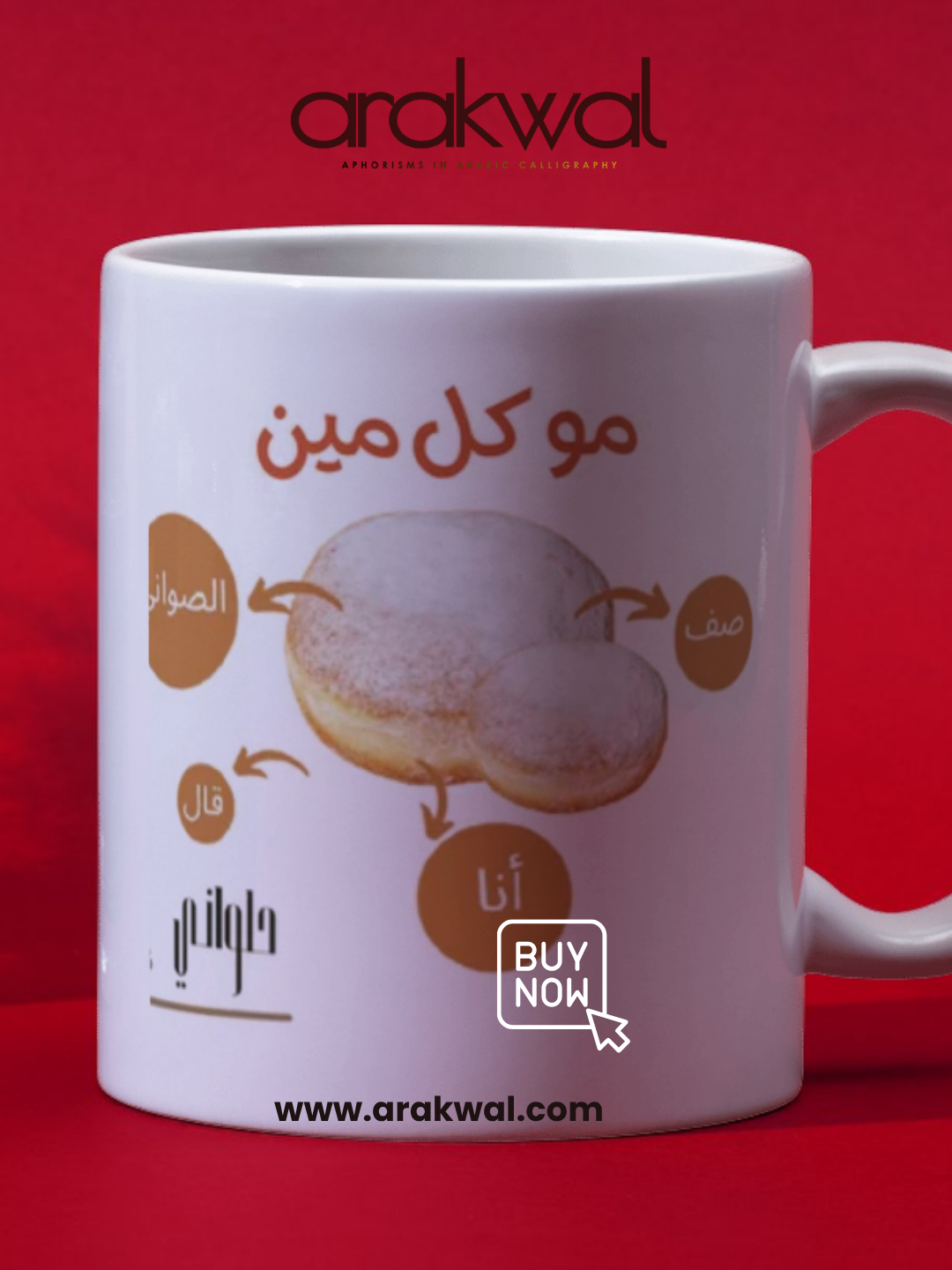 Arabic proverb design: It's the little things that matter